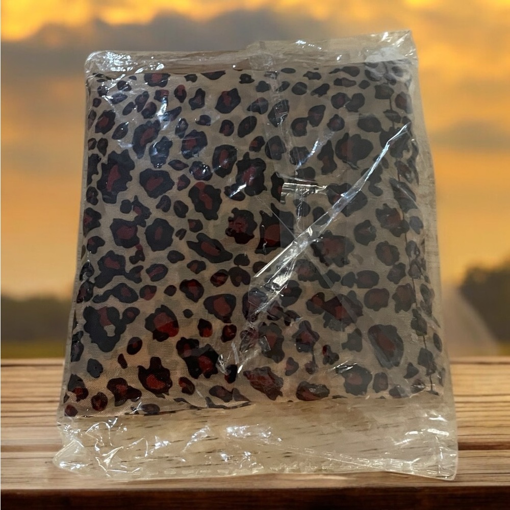 Leopard Print tote bag medium